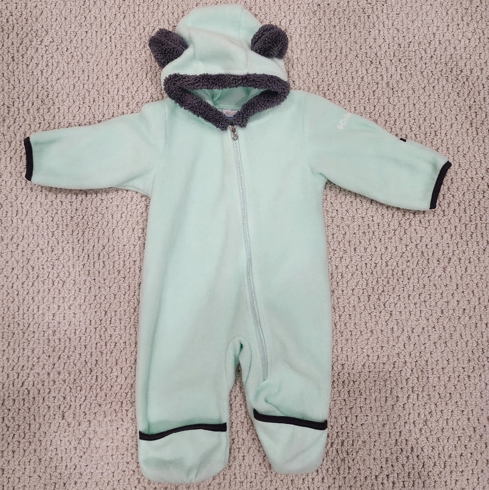 Columbia baby bear bunting